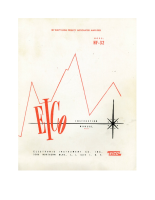 Eico HF-32 - Owners Manual 